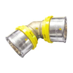 BUSHPEX GAS 45 DEGREE ELBOW 50x50mm