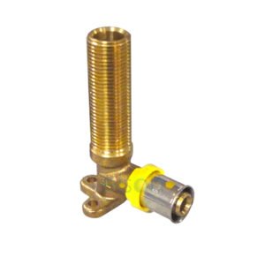 BUSHPEX GAS NO19BP ELBOW 16x15MI 90mm LONG