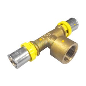 BUSHPEX GAS TEE 25x25x20FI (20FI CENT)