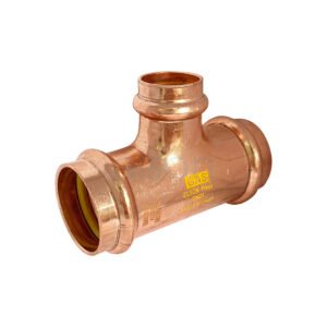 PRESS GAS 40X40X25 NO.25 TEE RED