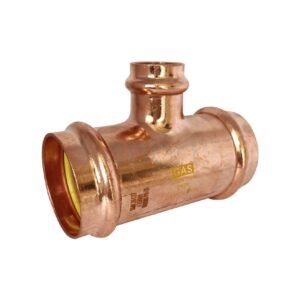 PRESS GAS 50X50X25 NO.25 TEE RED