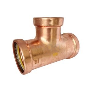 PRESS GAS 80X80X65 NO.25 TEE RED