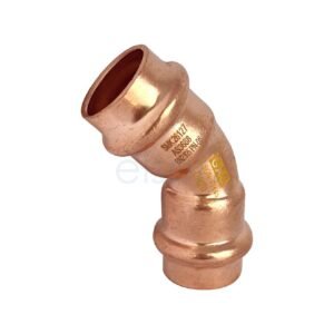 PRESS GAS DN20 NO.12 45D ELBOW FF