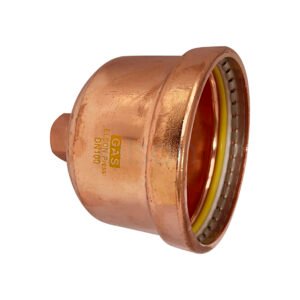 PRESS GAS 100 NO61 END CAP W/PORT