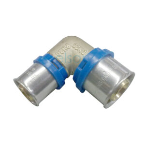 BUSHPEX  CRIMP-ON NO.12R ELBOW 25 X20mm