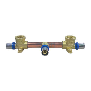 BUSHPEX CRIMP-ON SHOWER ASSEMBLY 6" STR