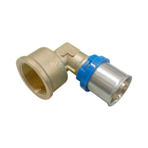 BUSHPEX CRIMP-ON NO.14 ELBOW 25x3/4"FI