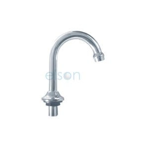 E/C BASIN GOOSENECK SPOUT CHROME WELS 4 STAR