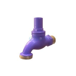 LH THREAD RW ANTI-VANDAL HOSE COCK 1/2" MI BRASS LESS KEY