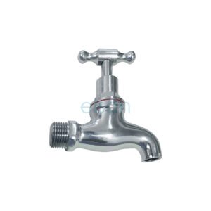 T HEAD BIB COCK 1/2" TH CP WELS 3 STAR