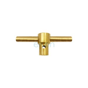 ANTI-VANDAL KEY FLAT SPINDLE BRASS