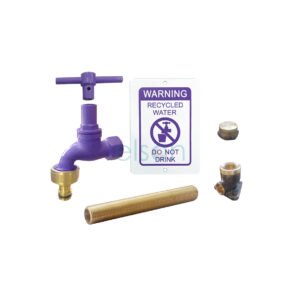 AV R/H.COCK 1/2"FI KEY,PLT,ADPT KIT