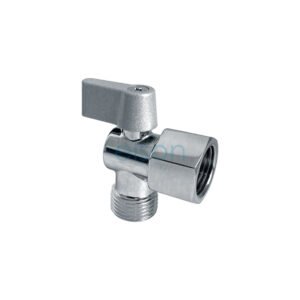 CISTERN STOP IN WALL RIGHT ANGLE 1/2" CHROME