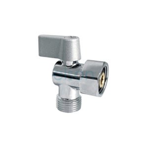 CISTERN STOP IN WALL RIGHT ANGLE 1/2" CHROME LOOSE NUT