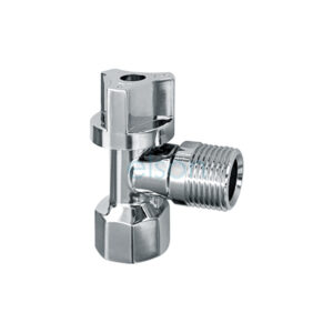 CISTERN STOP 1/4 TURN W/NRV 1/2" CHROME