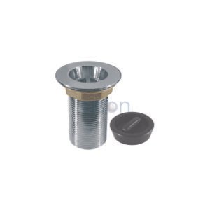PLUG&WASTE 32x80mm BRS CP W/RUB PLG