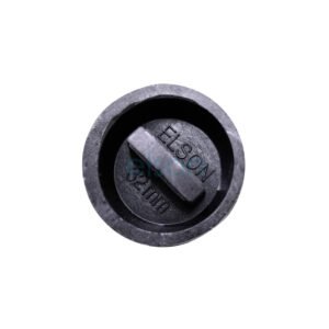 PLUG RUBBER 32mm BLACK