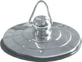 PLUG BRASS DELUXE 40mm CHROME