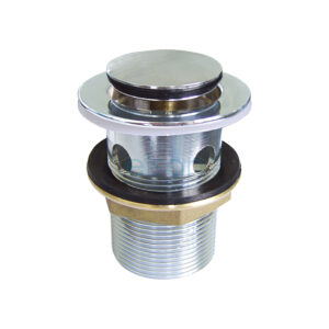 POP-UP PLUG&WASTE 32x80mm CP O/FLOW