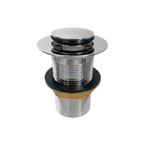 elson EZI-CLEAN POP-UP PLUG & WASTE 32mm x 80mm BRASS CP
