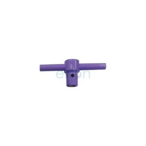 ANTI-VANDAL KEY (12 SPLINES) PURPLE