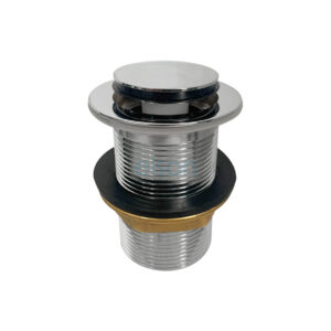 elson EZI-CLEAN POP-UP PLUG & WASTE 40mm x 80mm BRASS CP