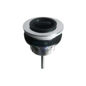 2 PART PLG&W 32mm TOP x 32mm BASE CP RUB PLUG