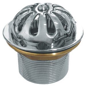 DOMED URINAL WASTE W/BRS TOP 50mmCP
