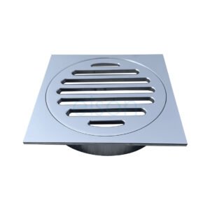 GRATE SUIT ID PVC PIPE SQR 100mm CP