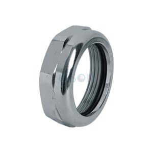 TRAP NUT CHROME & O RING 50mm