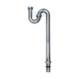 COPPER S TRAP 40mmx600mm CHROME LOOSE NUT