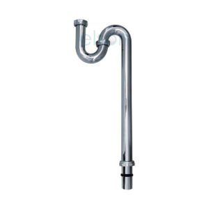 COPPER S TRAP 40mmx900mm CHROME LOOSE NUT