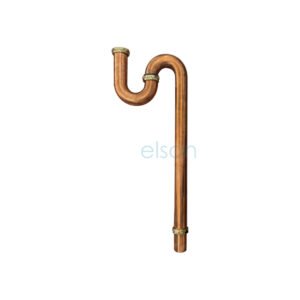 COPPER S TRAP 50mmx900mm COPPER FINISH LOOSE NUT