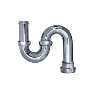 COPPER S TRAP 40mm CHROME EASY FIX SUIT PVC