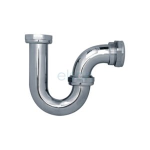 COPPER P TRAP 40mm CHROME EASY FIX