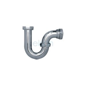 COPPER P TRAP 40mm CHROME EASY FIX SUIT PVC