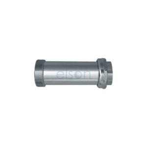 COPPER TRAP EXTENSION W/ NUT & RUB. OLIVE CHROME 50mmx150mm