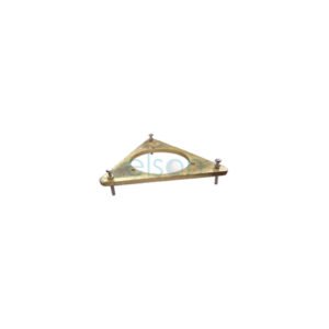 TIMBER FLOOR FIXING PLATE FOR VINYL FLOOR WASTE 80mm BRASS