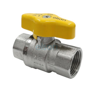 B/V 732S DUAL APRVD DR BRS T/H F/F Rp3/4 YLW