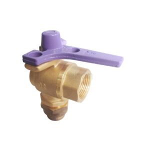 METER B/V R/A L/ABLE LILAC LF DR Rp3/4 FI X 20Cn FLARED IN 74130
