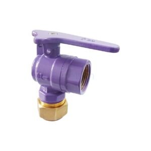 METER B/V R/A L/ABL LILAC LF DR BRS Rp3/4 FI X 20Cn C/O IN 74235