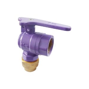 METER B/V R/A L/ABLE LILAC LF DR Rp3/4 FI X 20Cn FLARED IN 74238