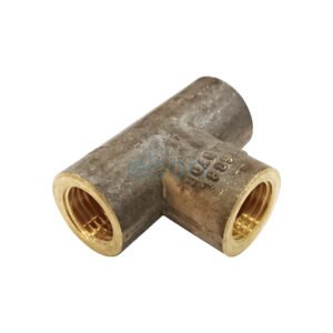 TEE 6mm（1/4") BRASS