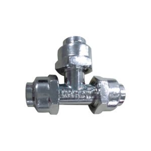 TEE CxCxC 20mm FL ALL ENDS CP
