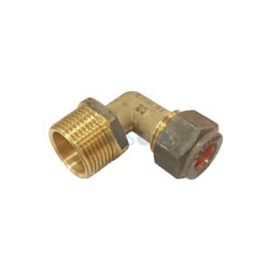ELBOW CxM 15mm C x 15mm MI BRS C/O