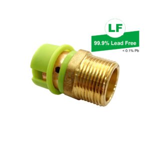 EPS LF CRIMP W&G DUAL NO.3 STRAIGHT WASHER SEAL LF DR BRS 20mm x G3/4B MI