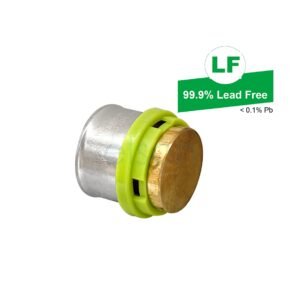 EPS LF CRIMP W&G DUAL NO.61 STOPPER LF DR BRASS 32mm