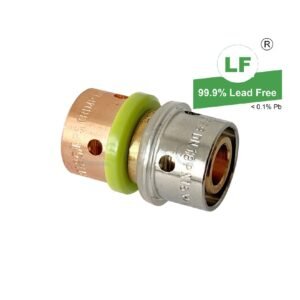 ADAPTOR WATER PB 18mm X EPS LF CRIMP 16mm LF DR BRASS
