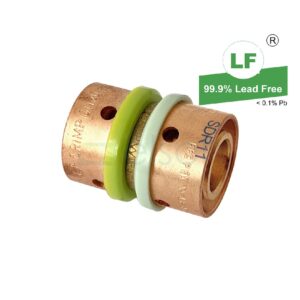 ADAPTOR WATER SDR11 PEX 20mm X EPS LF CRIMP 20mm LF DR BRASS
