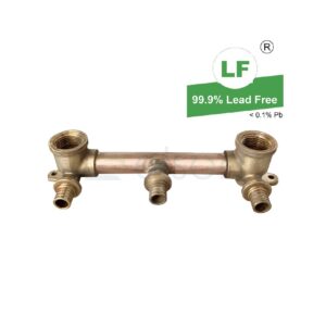 LF BUSHPEX PULL-ON SHOWER ASSEMBLY 6"R/A B/UP
